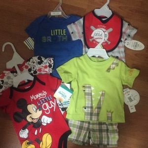 NTW 0-3M baby boys clothing lot